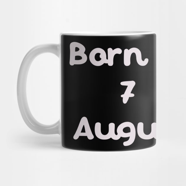 Born In 7 August by Fandie